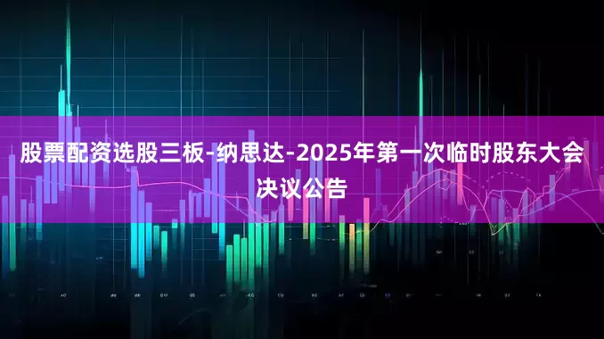 股票配资选股三板-纳思达-2025年第一次临时股东大会决议公告